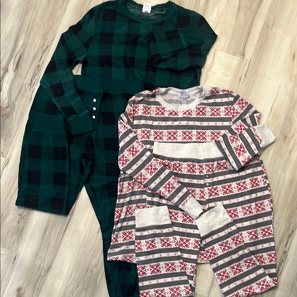 LOT: Stars Above Cozy Knit brushed thermal pajamas
